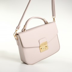 Сумка женская-мессенджер бежевого цвета Textura(фото3)