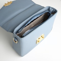 Сумка женская-мессенджер голубого цвета Textura(фото7)