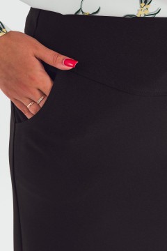 Юбка-карандаш чёрная Braslava(фото4)