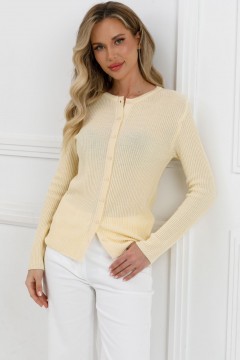 Кардиган жёлтый вязаный Priz