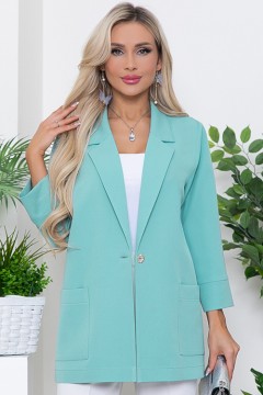 Жакет однотонный с накладными карманами Avili(фото5)