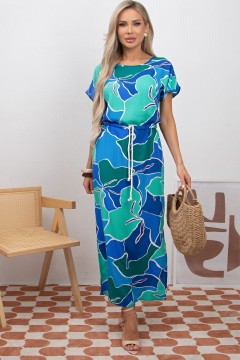 Платье длинное с разрезами Селена №7 Valentina