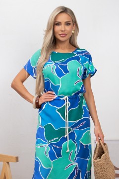 Платье длинное с разрезами Селена №7 Valentina(фото3)