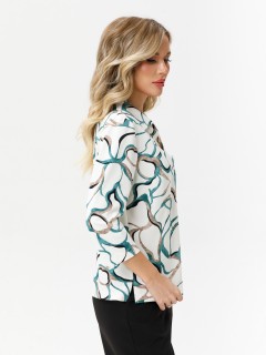 Блузка поло с рукавами три четверти Diolche(фото6)