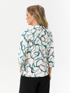 Блузка поло с рукавами три четверти Diolche(фото7)