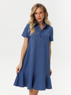 Платье-трапеция с поясом Diolche(фото3)