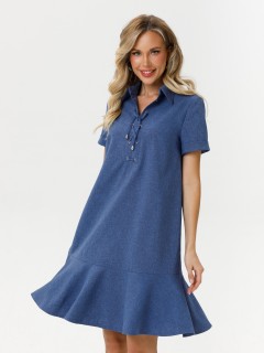 Платье-трапеция с поясом Diolche(фото6)