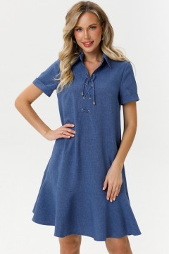 Платье-трапеция с поясом Diolche