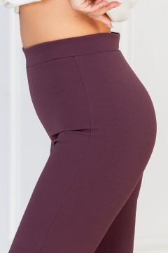 Брюки женские ежевичного цвета Lavira(фото3)