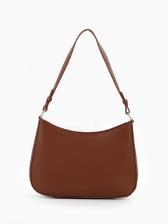 Сумка женская багет на молнии коричневого цвета Textura(фото5)