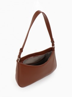 Сумка женская багет на молнии коричневого цвета Textura(фото3)