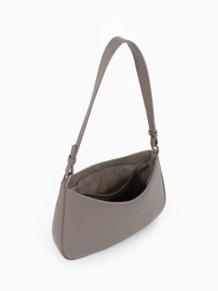 Сумка женская багет на молнии серого цвета Textura(фото3)