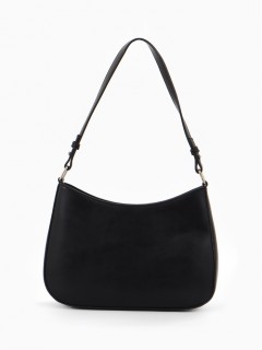 Сумка женская багет на молнии чёрного цвета Textura(фото5)