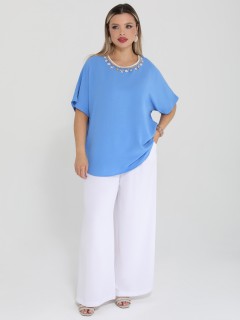 Блузка лёгкая с короткими рукавами Dora(фото4)