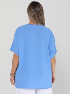 Блузка лёгкая с короткими рукавами Dora(фото10)