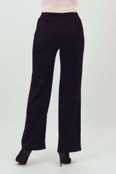 Брюки чёрные трикотажные Braslava(фото4)