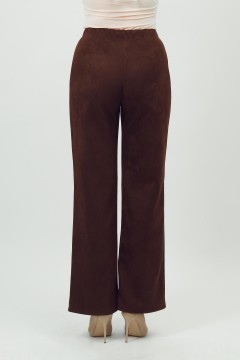 Брюки трикотажные коричневого цвета Braslava(фото4)