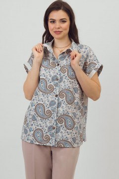 Рубашка лёгкая с коротким рукавом Braslava