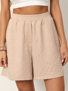 Шорты бежевые в полоску Jetty(фото4)