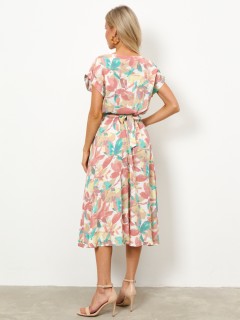 Платье миди разноцветное из хлопка Jetty(фото9)