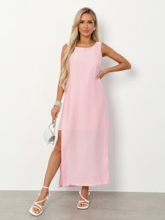 Платье длинное розового цвета Jetty(фото7)