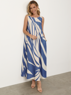 Платье макси с принтом Jetty(фото7)