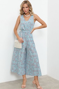 Комбинезон с широкими брюками-палаццо Jetty