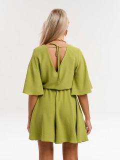 Комбинезон с юбкой-шортами в салатовом цвете Jetty(фото12)
