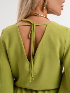 Комбинезон с юбкой-шортами в салатовом цвете Jetty(фото13)