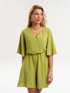 Комбинезон с юбкой-шортами в салатовом цвете Jetty(фото9)