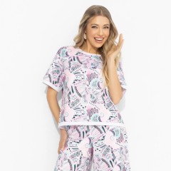 Футболка трикотажная с принтом Charutti(фото3)