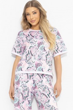 Футболка трикотажная с принтом Charutti