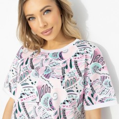 Футболка трикотажная с принтом Charutti(фото4)