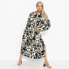 Платье-рубашка из вискозы Charutti(фото6)