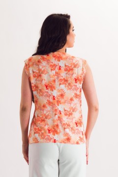 Туника летняя с цветочным принтом Braslava(фото5)