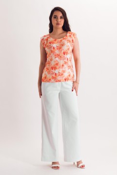 Туника летняя с цветочным принтом Braslava(фото2)