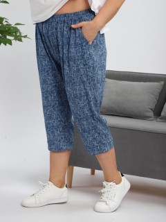 Бриджи синие из хлопка Iv-capriz(фото3)