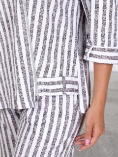 Пижама с брюками трикотажная в полоску Iv-capriz(фото9)