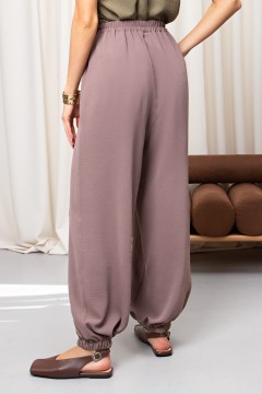 Брюки-алладины в цвете какао Алладин №3 Valentina(фото5)