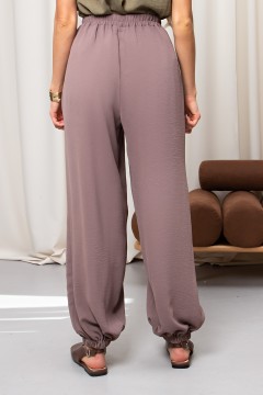 Брюки-алладины в цвете какао Алладин №3 Valentina(фото6)