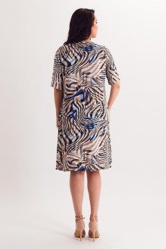 Платье летнее с принтом 46 размера Braslava(фото4)