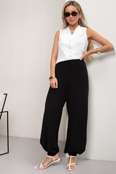 Брюки-алладины в чёрном цвете Алладин №1 Valentina