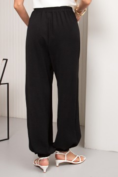 Брюки-алладины в чёрном цвете Алладин №1 Valentina(фото4)