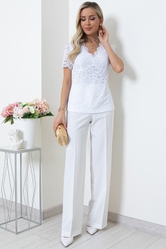 Блузка кружевная с коротким рукавом Avili(фото2)