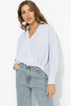 Рубашка белая в полоску Charutti