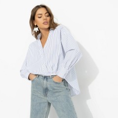 Рубашка белая в полоску Charutti(фото3)