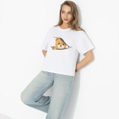 Футболка белая с принтом Charutti(фото2)