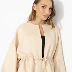 Костюм-двойка с брюками в бежевом цвете Charutti(фото3)