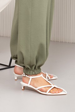 Брюки-алладины в оливковом цвете Алладин №3 Valentina(фото3)