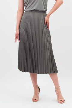 Юбка гофрированная серого цвета Braslava(фото2)
